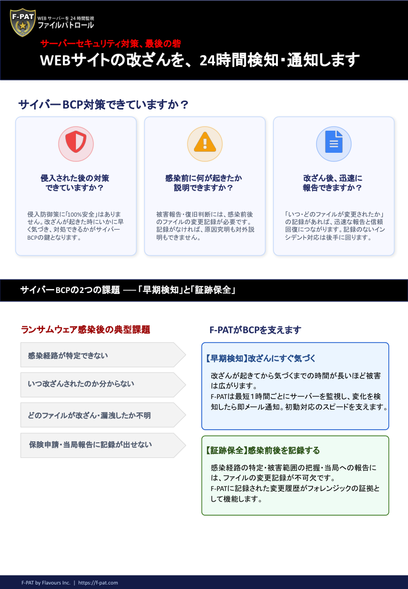 F-PATのサービス紹介資料